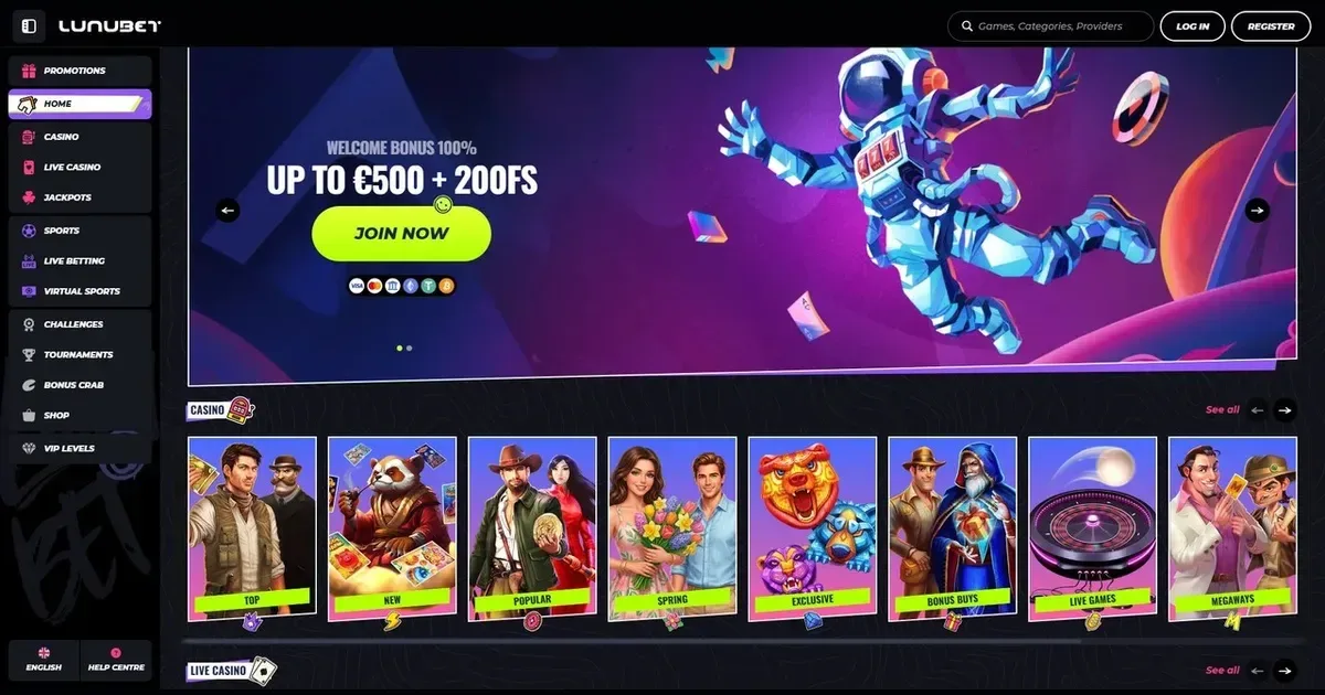 lunubet casino